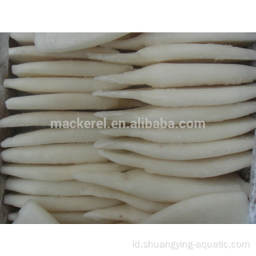 IQF Frozen Frozen Squid Tube Ukuran U3 U7